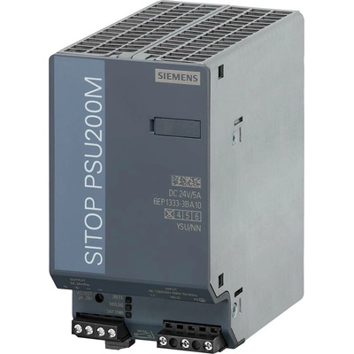 Siemens 6EP1333-3BA10-8AC0 sieťový zdroj na montážnu lištu (DIN lištu), 24 V/DC, 5 A, výstupy 1 x