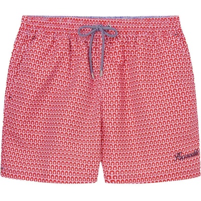 Faconnable Бански гащета Façonnable Gate swimming shorts - Red (Pepper Red)