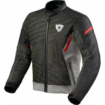 Rev'it! Jacket Torque 2 H2O Grey/Red 2XL Текстилно яке (FJT310-3520-XXL)