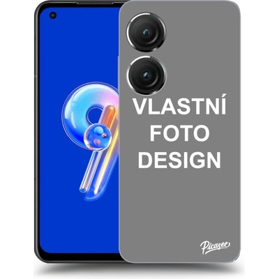 Pouzdro Picasee silikonové Asus Zenfone 9 - Vlastní design/motiv čiré