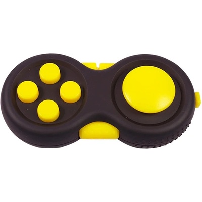 Antistresová kostka Finger Shank žlutá