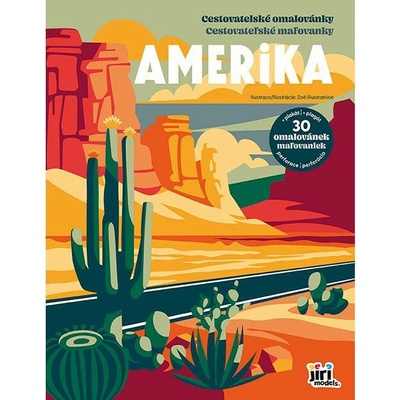 Cestovatelské omalovánky Amerika - Jiří Models