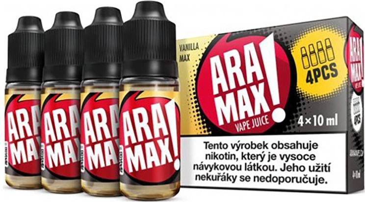 Aramax 4Pack Vanilla Max 10 ml 6 mg