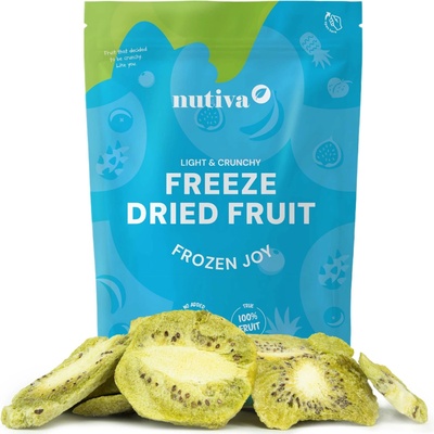 NUTIVA Lyofilizované kivi plátky 100g