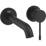 GROHE Essence M 18 cm матово черно Смесител за вграждане за мивка Phantom Black без тяло за вграждане (29192KF1)