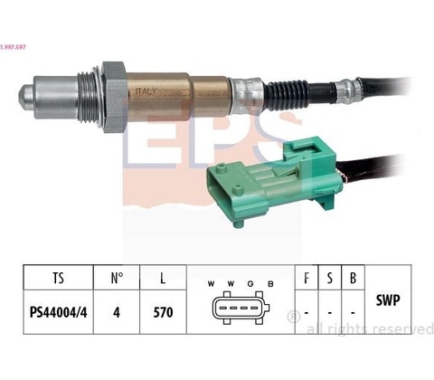 Lambda sonda EPS 1.997.597 1.997.597