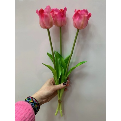 Florissima! Tulipán ružový kytička - 44cm