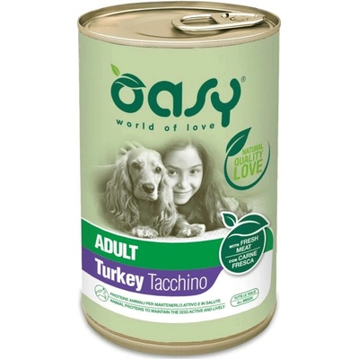Oasy Pate Adult Turkey All Breeds 400 g