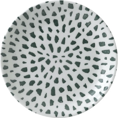 DUDSON Okrúhly plytký tanier 165 mm Terrazzo Green
