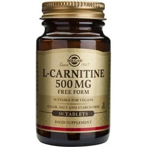 Solgar L-Carnitine 500 mg капсули 30 бр.