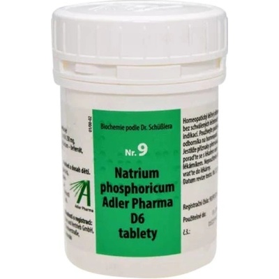 Adler Pharma Schüsslerove soli Nr.9 Natrium phosphoricum D6 1000 tabliet