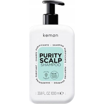 Kemon Care Purity Scalp Shampoo пречистващ шампоан за мазен скалп 1000 мл