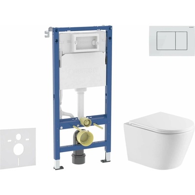 Geberit Duofix s tlačidlom Delta30 SANI11CA31116