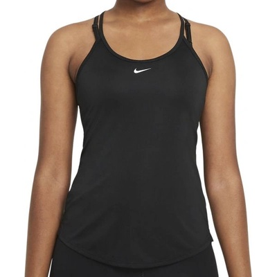 Дамски топ Nike Dri-Fit One Elastika Standard Fit Tank W - Черен