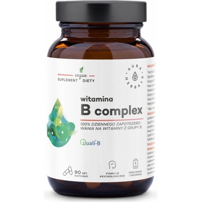 Aura Herbals Vitamin B complex 90 kapsúl
