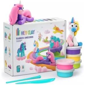 IMC Toys Hey Clay: Голям комплект пластилин - Еднорог