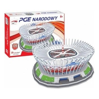 CubicFun 3D puzzle Národní stadion ve Varšavě 105 ks