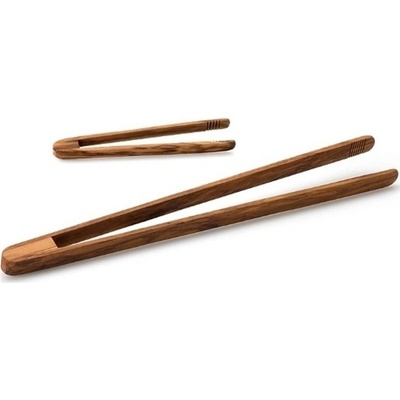 Obracecí Pinzeta Olivové dřevo 40 cm - Continenta