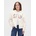 GAP Детски oversize суитшърт VintageSoft GAP GAP | Byal | Момичешки | XS