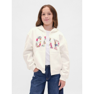 GAP Детски oversize суитшърт VintageSoft GAP GAP | Byal | Момичешки | XS