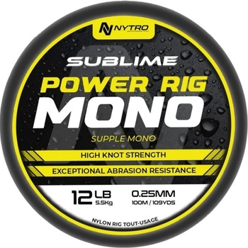 Nytro Sublime Power Rig Mono 100 m 0,25 mm