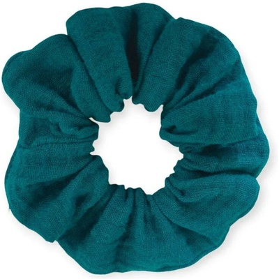 ESITO Scrunchies mušelínová Petrol