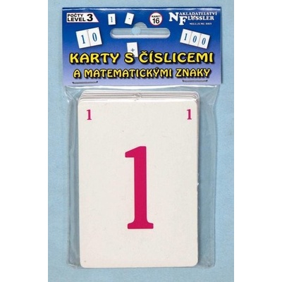 Karty s číslicemi a matematickými znaky - Dobruška Flösslerová