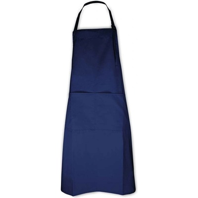 The One Apron Zástera na krk modrá navy