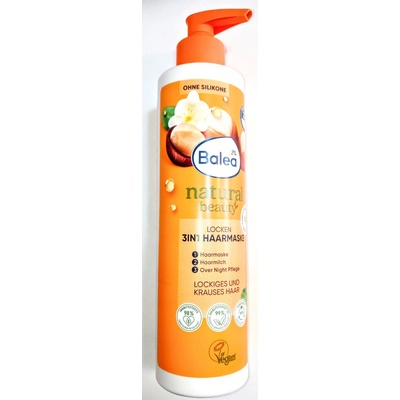 Balea natural beauty Locken 3 in 1 maska na vlasy 250 ml