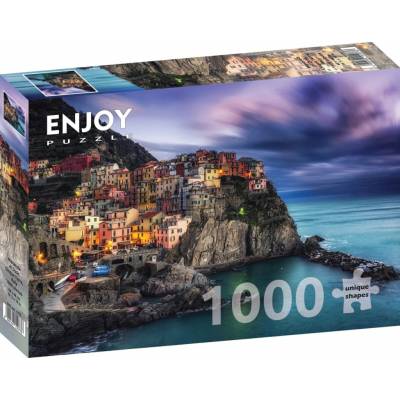 Enjoy Manarola za soumraku Cinque Terre Itálie 1000 dílků