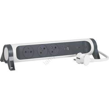 Legrand 3 Plug + 2 USB 1,5 m (049416)