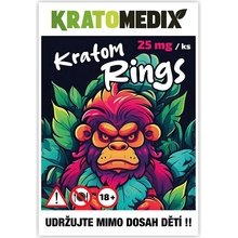 Kratomedix Kratom Rings 25 mg 10 ks