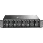 TP-Link Шаси за медия конвертори TP-Link - TL-MC1400, 14 слота, черно (MC1400)