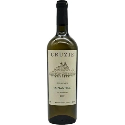 Tsinandali Gruzie odrůdové suché bílé 12% 0,75 l (holá láhev)