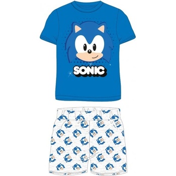 E plus M pyžamo Ježko Sonic modrá