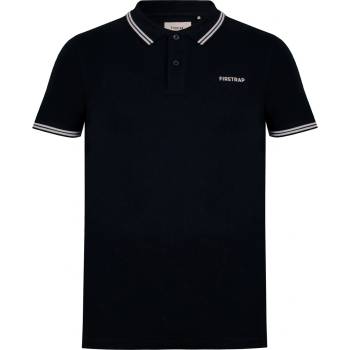 Image 1 of Firetrap Мъжка блуза с яка Firetrap Lazer Polo Shirt Mens - Black
