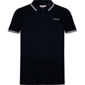 Firetrap Мъжка блуза с яка Firetrap Lazer Polo Shirt Mens - Black