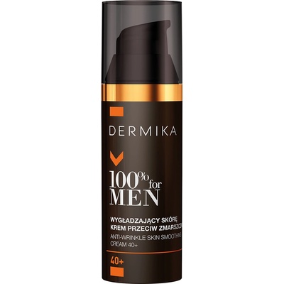 Dermika 100% for Men vyhlazující protivráskový krém 40+ 50 ml