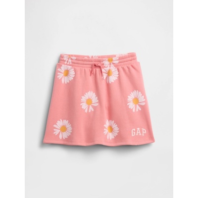 GAP detská kraťasová sukňa s logom ružová