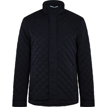 Ted Baker Яке Ted Baker Men's Finnich Diamond Funnel Neck Long Sleeve Quilted Jacket - Navy