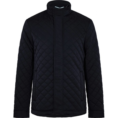 Ted Baker Яке Ted Baker Men's Finnich Diamond Funnel Neck Long Sleeve Quilted Jacket - Navy