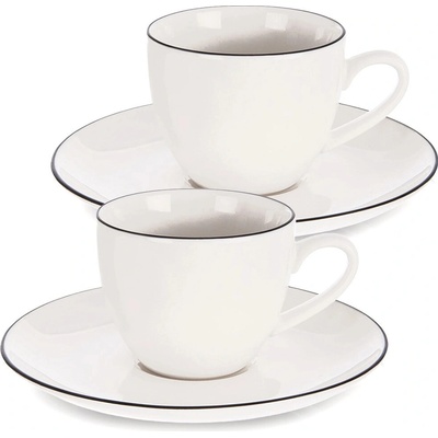 Orion Hrnček s podšálkou Decora espresso 2 x 100 ml
