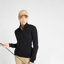INESIS Dámsky golfový pulóver čierny
