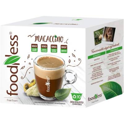 FoodNess Кафе капсули FoodNess Macaccino with maca, Dolce Gusto, 10бр, капсули