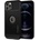 Spigen Rugged Armor Case - силиконов (TPU) калъф с висока степен на защита за iPhone 12 Pro Max (черен)