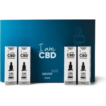 I am CBD Saver box 4x Full Spectrum CBD kapky 15% original 4 x 10 ml