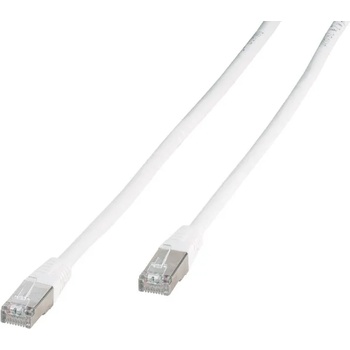 Image 1 of Vivanco Кабел Vivanco - 45371 CAT6, RJ45/RJ45, 5m, бял (45371)