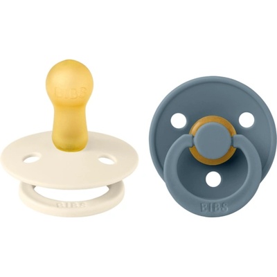 BIBS Залъгалки Bibs - Colour, 2 броя, 0-6 м, Sage/Cloud (110262)