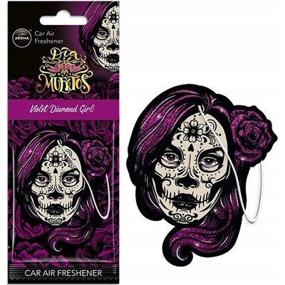 Aroma Car DIA DE LOS MUERTOS Violet Girl