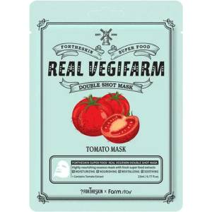 Fortheskin - Super Food Real Vegifarm Double Shot Mask 23ml - Tomato